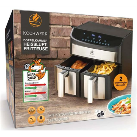 Kochwerk 12549 FORRÓLEVEGŐS SÜTŐ 2 X 3,5 L