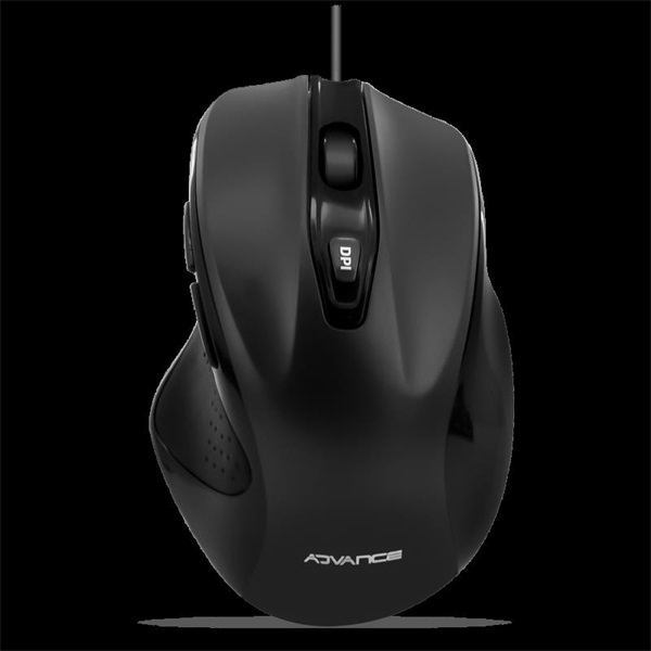 Advance SHAPE 6D  3200 DPI Egér    Fekete 