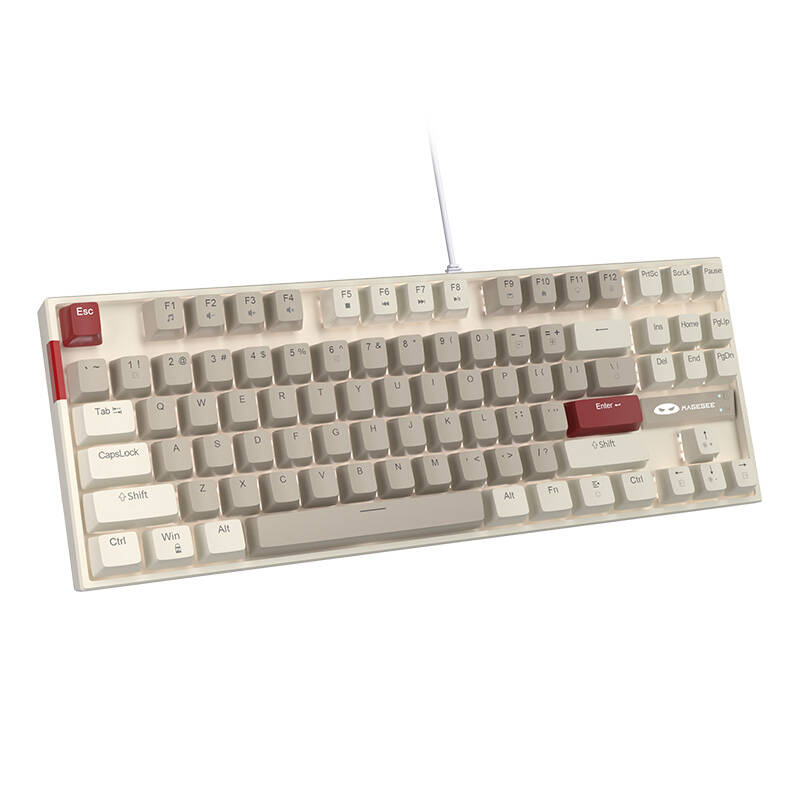 MageGee MK-STAR mechanikus játékbillentyűzet (retro fehér-szürke) MageGee MK-STAR mechanikus játékbillentyűzet (retro fehér-szürke)