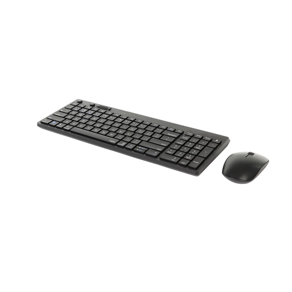 Rapoo 8050T vezeték nélküli (Bluetooth 3.0, 4.0 és 2.4 GHz) billentyűzet + egér fekete (192502) Rapoo 8050T vezeték nélküli (Bluetooth 3.0, 4.0 és 2.4 GHz) billentyűzet + egér fekete (192502)