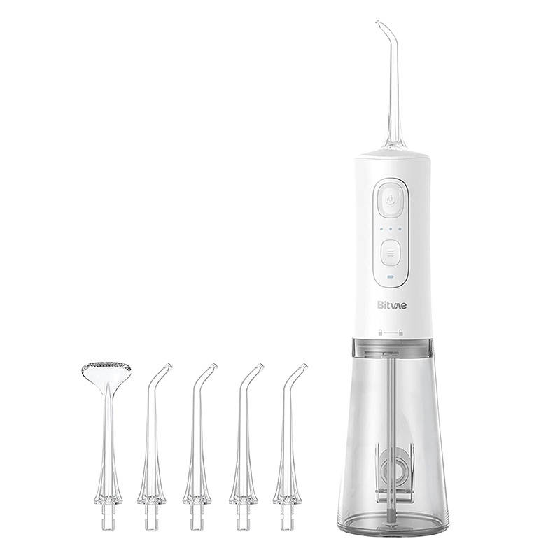 Water flosser with nozzles set Bitvae C2 (white) Water flosser with nozzles set Bitvae C2 (white)