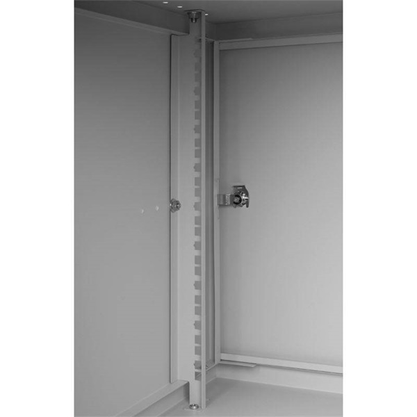 Stalflex 9U fali rack szekrény 19" 450mm szürke (RC19-9U-450MG)
