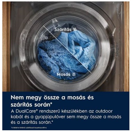 Electrolux EW8W7607QE Gőz funkcióval mosó-szárítógép