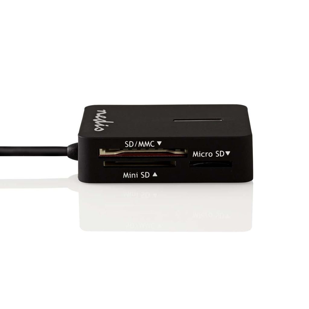 Nedis Kártyaolvasó Multicard USB2.0 (CRDRU2300BK)