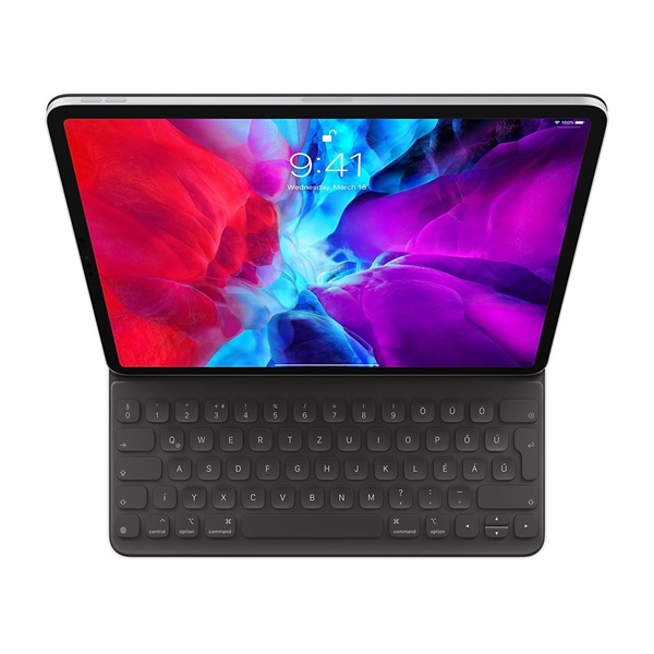 Apple iPad Pro 12.9" (4. gen) Smart Keyboard Folio magyar kiosztással fekete  (MXNL2MG/A)