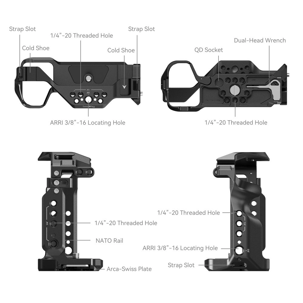 SMALLRIG Cage for Sony A7III/A7RIII 2087D SMALLRIG Cage for Sony A7III/A7RIII 2087D