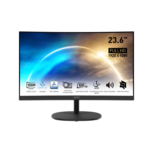 MSI Business PRO MP2412C 23,6" Ívelt FHD 100Hz Monitor