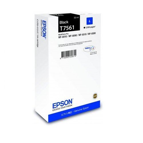 Epson C13T756140 tintapatron fekete