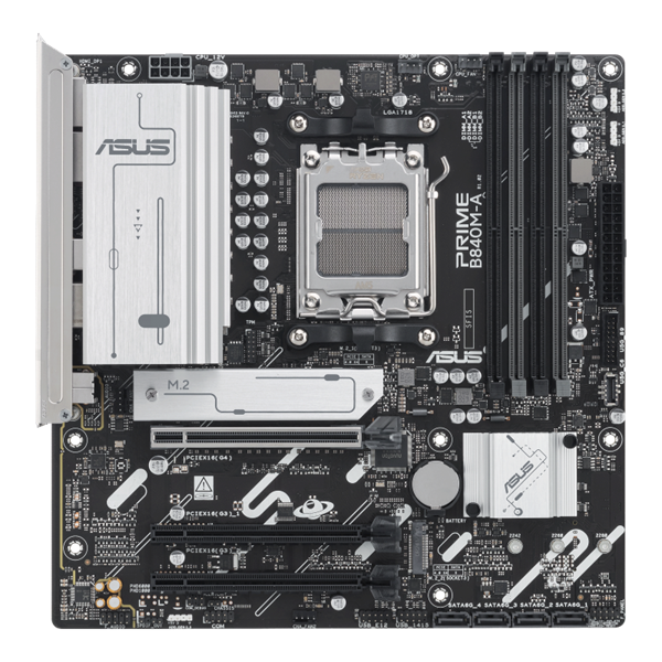ASUS AM5 PRIME B840M-A-CSM AMD B840 mATX Alaplap ASUS AM5 PRIME B840M-A-CSM AMD B840 mATX Alaplap