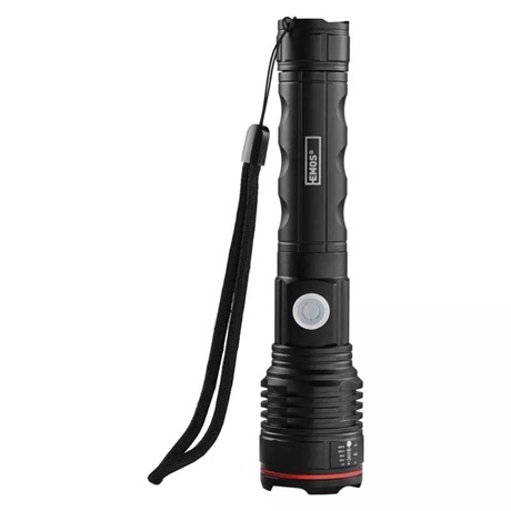 Emos P3116 LED TÖLTHETŐ FÉM ZSEBLÁMPA, 600 LM