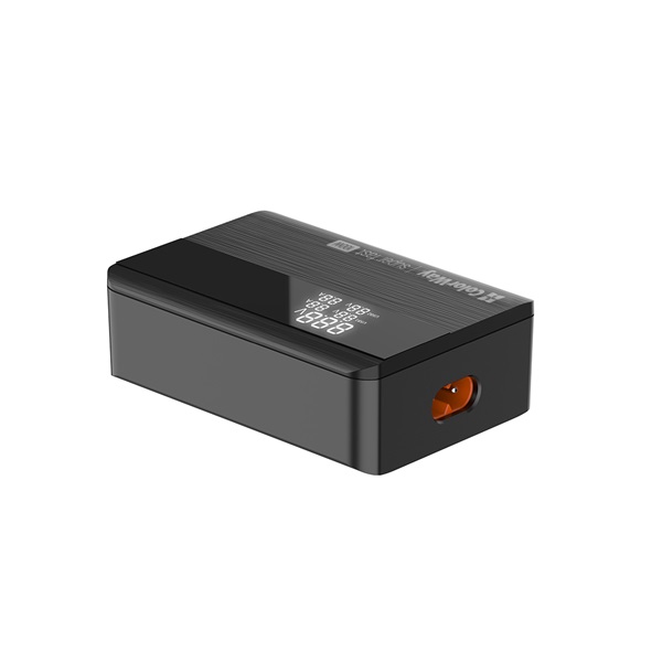 COLORWAY CW-CHS041PD-BK AC Charger Power Delivery GaN 2USB-A + 2USB TYPE-C 100W USB töltő Fekete  