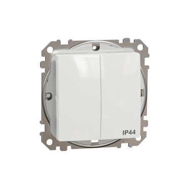 Schneider rugós IP44 SDD csillárkapcsoló fehér (SDD211105) Schneider rugós IP44 SDD csillárkapcsoló fehér (SDD211105)