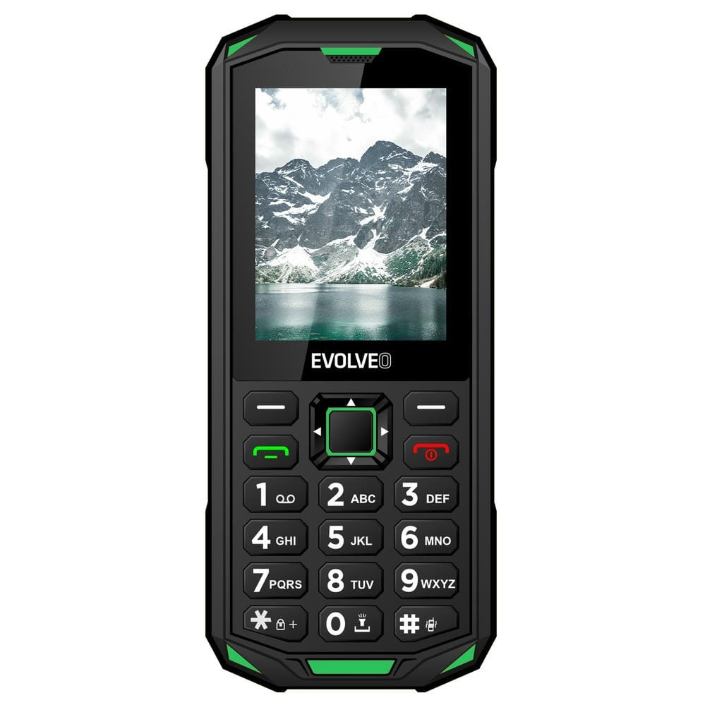 STRONGPHONE X5 Mobiltelefon  Fekete-zöld
