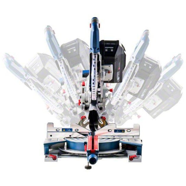 Bosch akkumulátoros kereszt- és gérvágófűrész BITURBO GCM 18V-216 DC Professional solo (kék, Bluetooth modul, akkumulátor és töltő ... Bosch akkumulátoros kereszt- és gérvágófűrész BITURBO GCM 18V-216 DC Professional solo (kék, Bluetooth modul, akkumulátor és töltő ...