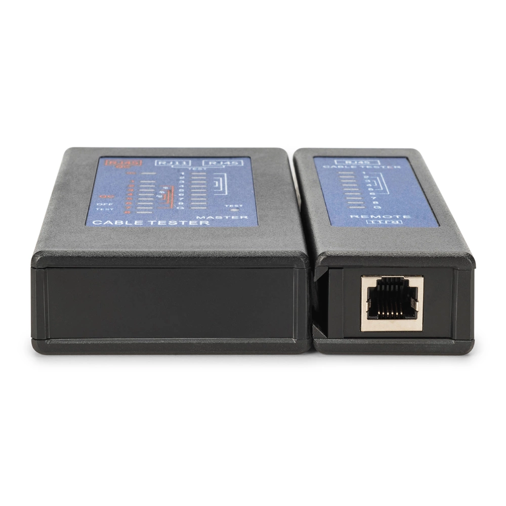 Digitus DN-14001-2 hálózati kábelteszter Fekete