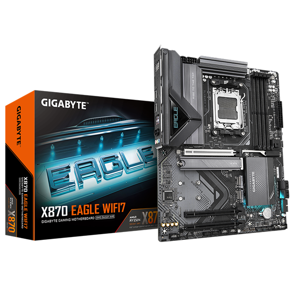 GIGABYTE AM5 X870 EAGLE WIFI7 AMD X870 ATX Alaplap GIGABYTE AM5 X870 EAGLE WIFI7 AMD X870 ATX Alaplap