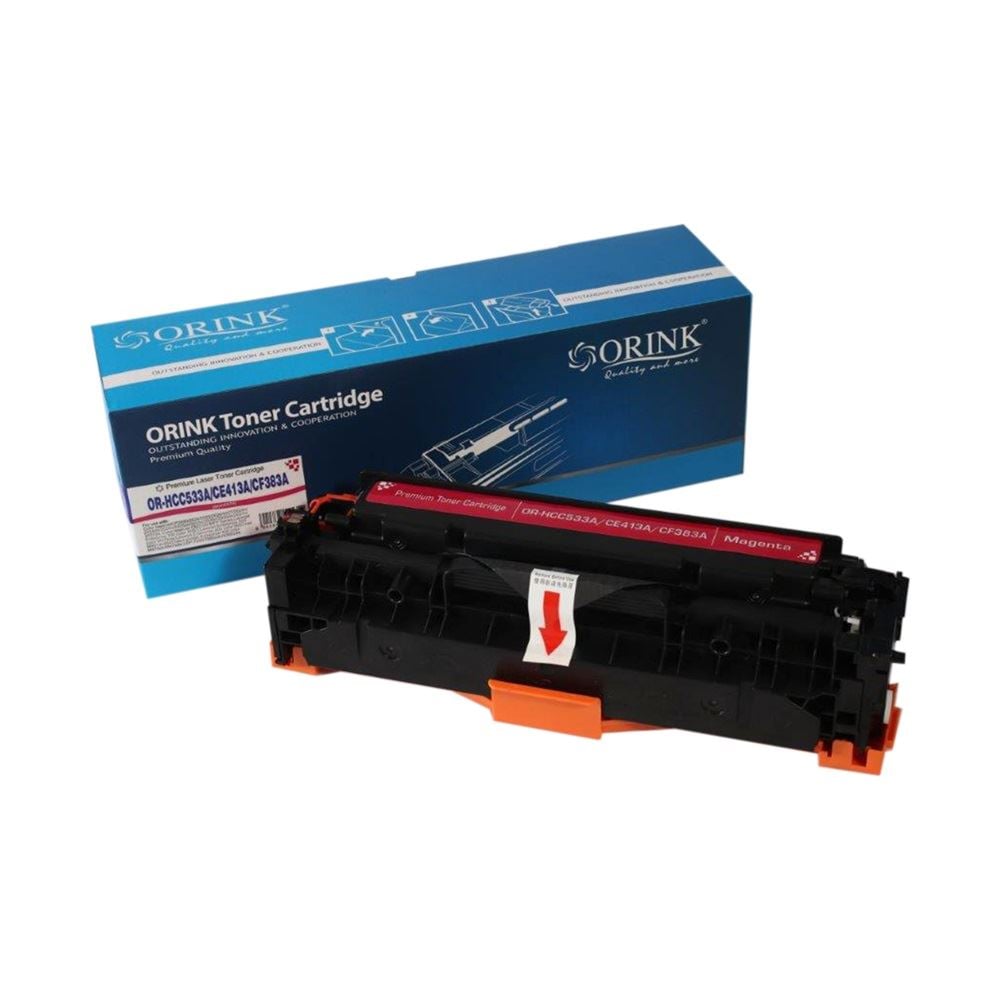 Orink utángyártott HP CC533A/CE413A/CF383A/Canon CRG718 toner magenta (HPO533413UNI) Orink utángyártott HP CC533A/CE413A/CF383A/Canon CRG718 toner magenta (HPO533413UNI)