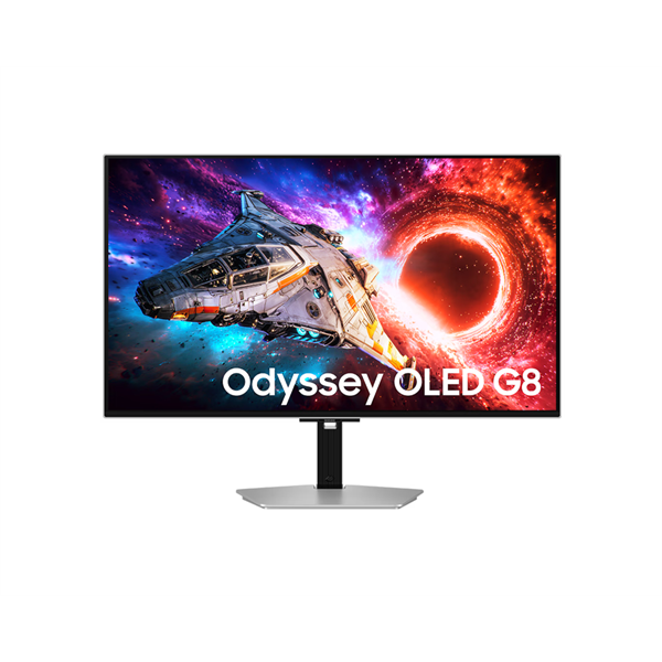 SAMSUNG Odyssey OLED G8 4K 240Hz Gaming Monitor 32", 3840x2160, 16:9, 300cd/m2, 0,03ms, 1xDP/2xHDMI/1xUSB-C/2xUSB-A
