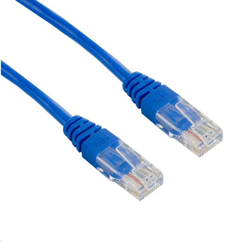 Kolink UTP CAT5e patch kábel 3m kék