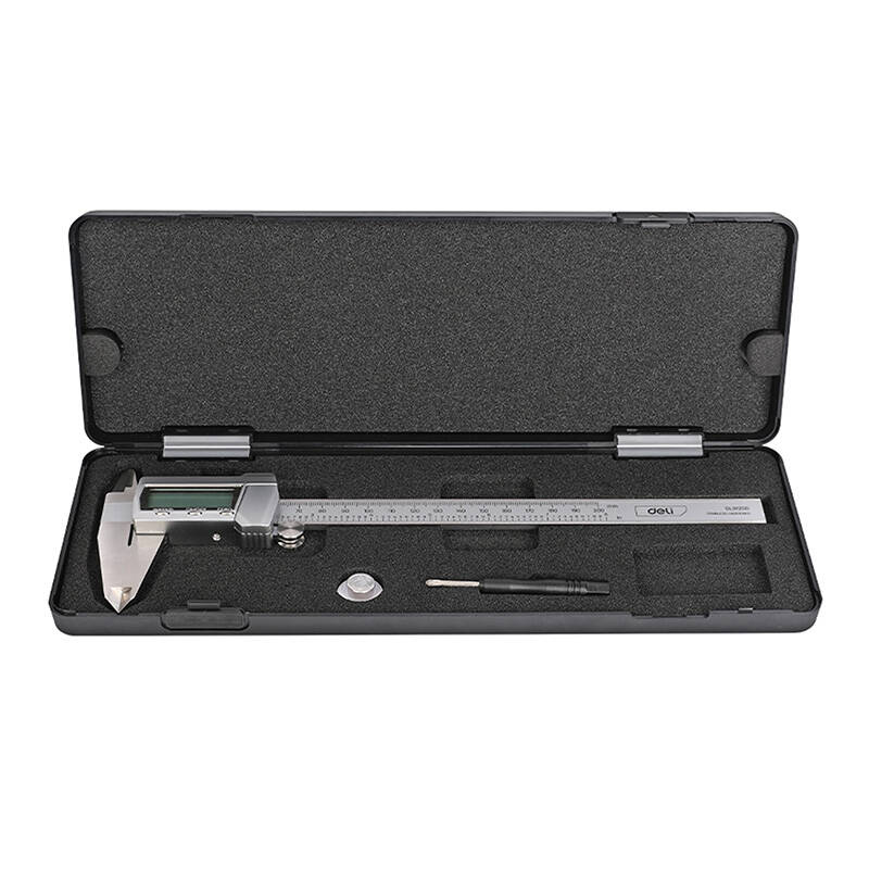 Deli Tools EDL91200 caliper, 0-200mm, ± 0.01mm