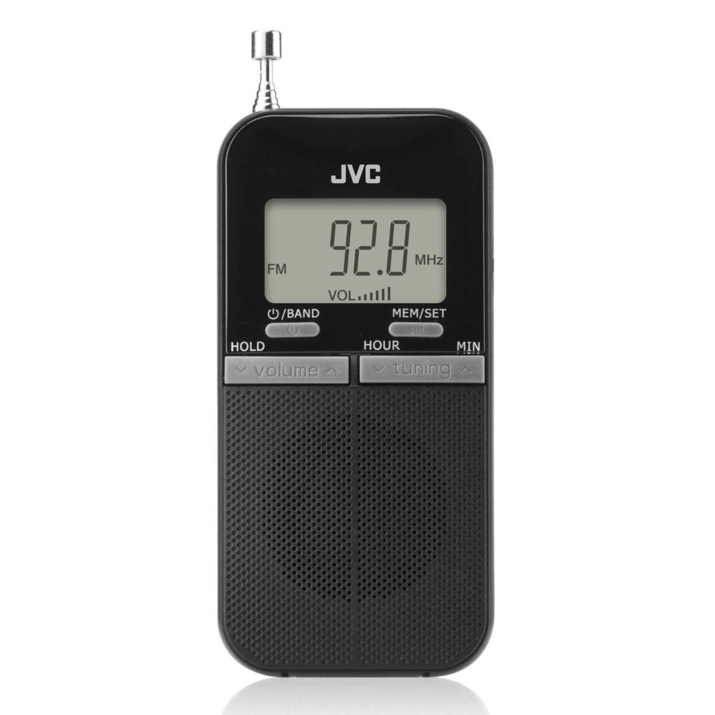 JVC RA-E411B hordozható FM rádió fekete JVC RA-E411B hordozható FM rádió fekete
