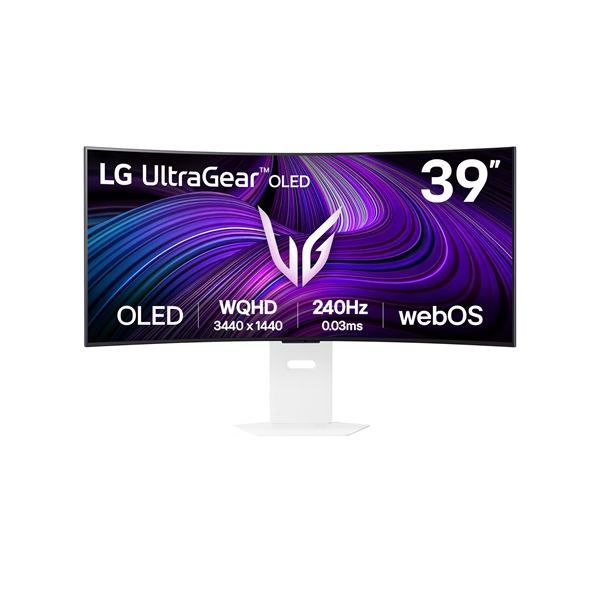 LG OLED Gaming 240Hz 39" 39GX90SA 3440x1440  21:9 275cd/m2  1ms ívelt smart monitor