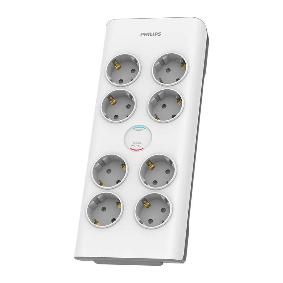 Philips SPN7080WA/58 túlfeszültségvédő Philips SPN7080WA/58 túlfeszültségvédő