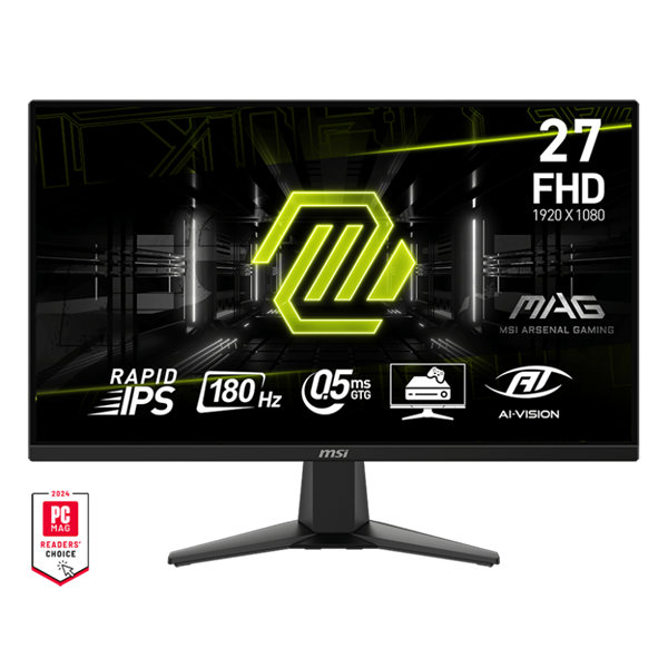 MSI MAG 275F 27" FHD 1920x1080 Rapid IPS 180Hz GAMING Monitor 