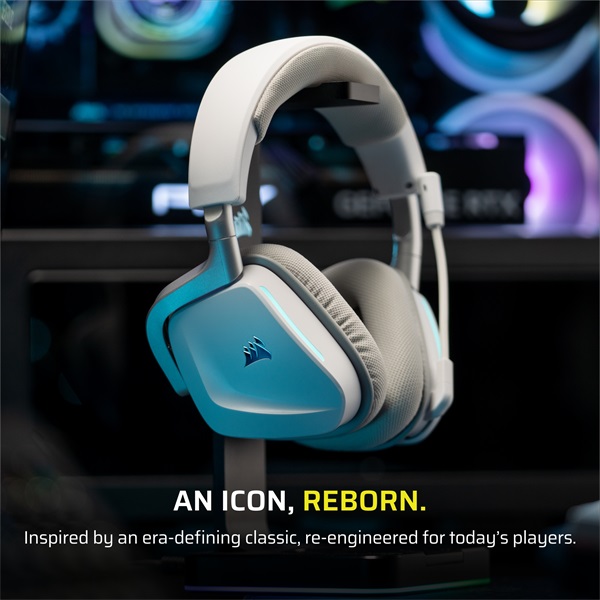 CORSAIR VOID v2  Dolby Atmos Vezeték Nélküli Headset Fehér
