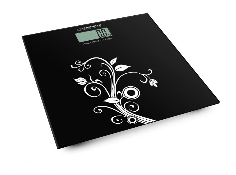Esperanza Yoga fürdőszobai mérleg fekete (EBS003) Esperanza Yoga fürdőszobai mérleg fekete (EBS003)