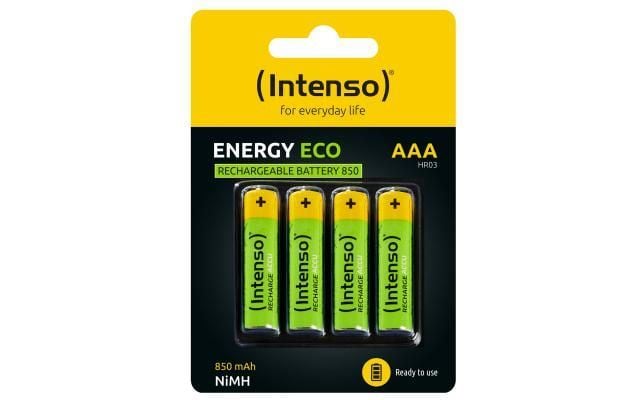 Intenso Energy Eco AAA 850mAh akkumulátor 4db/cs (7505114) Intenso Energy Eco AAA 850mAh akkumulátor 4db/cs (7505114)