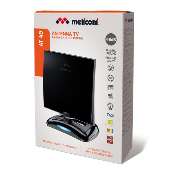 Meliconi AT49 R1 USB erősített digitális beltéri DVB-T antenna Meliconi AT49 R1 USB erősített digitális beltéri DVB-T antenna
