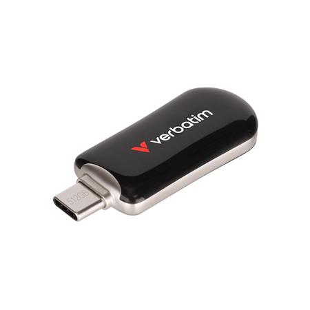 VERBATIM Plectra 512GB USB-C 3.2 Gen1 Pendrive Fekete