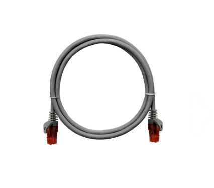 Nikomax Patch kábel UTP, Essential Series, CAT6A, LSZH, 1m, szürke Nikomax Patch kábel UTP, Essential Series, CAT6A, LSZH, 1m, szürke