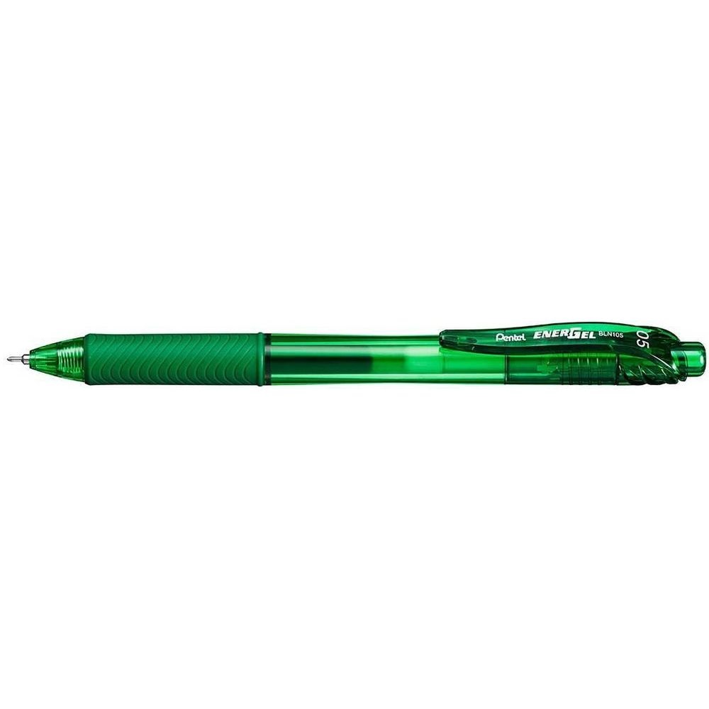 Pentel Rollertoll zselés 0,25mm, tűhegyű , EnerGelX, írásszín zöld (BLN105-DX) Pentel Rollertoll zselés 0,25mm, tűhegyű , EnerGelX, írásszín zöld (BLN105-DX)