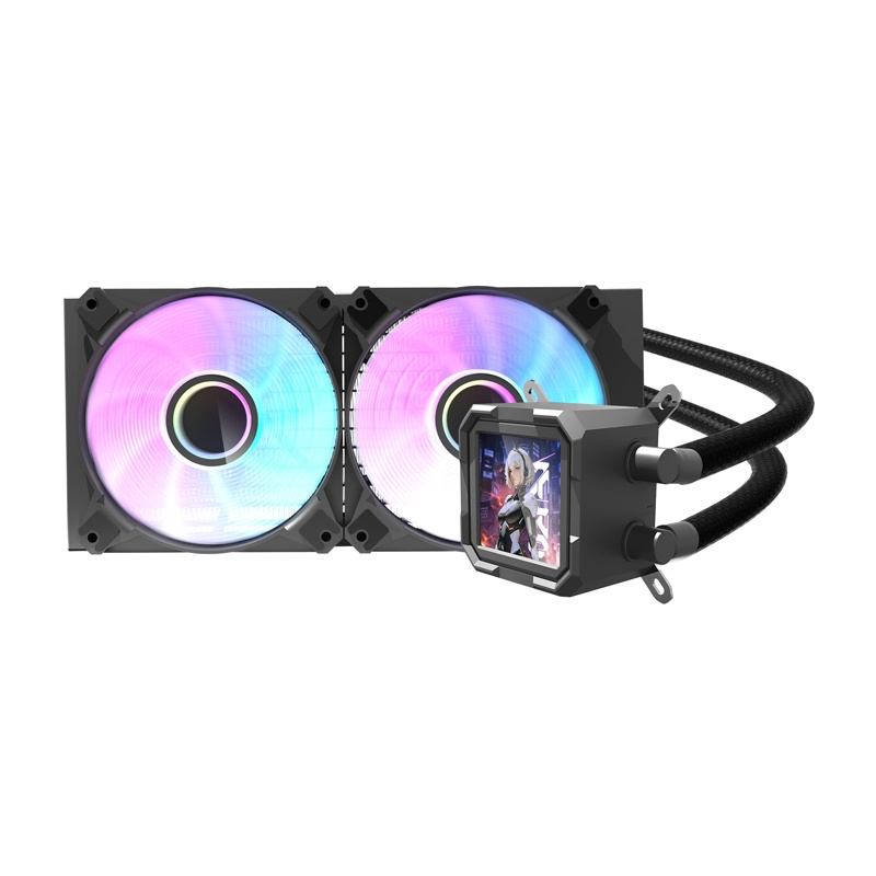 Darkflash DV240S CPU vízhűtő Fekete 