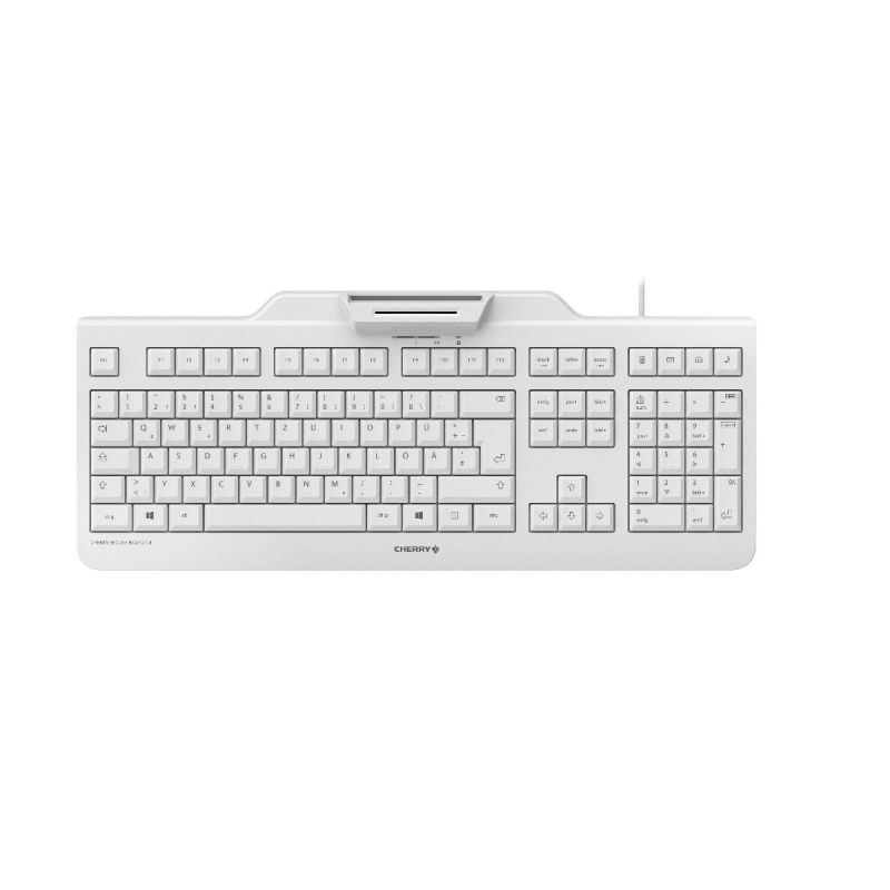 Cherry SECURE BOARD 1.0 US billentyűzet fehér-szürke (JK-A0400EU-0)