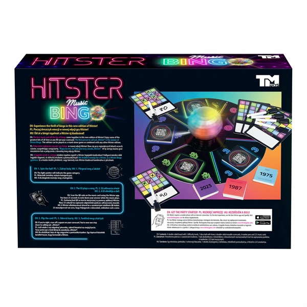 HITSTER bingo társasjáték