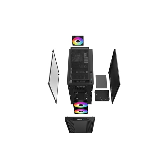  DeepCool CC360 ARGB  R-CC360-BKAPM3-G-1 Számítógépház