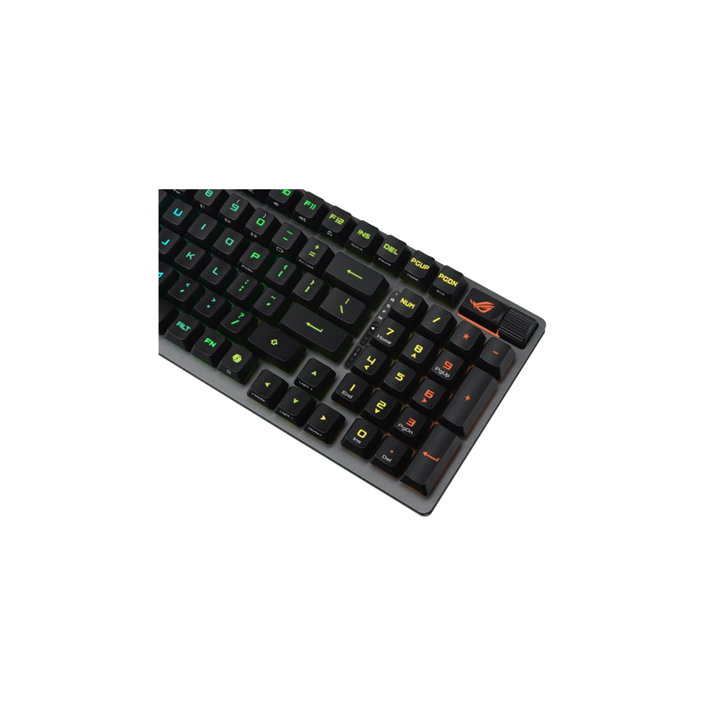  ASUS ROG Strix Scope II 96 RX vezeték nélküli billentyűzet  Fekete /ROG RX/ UK 