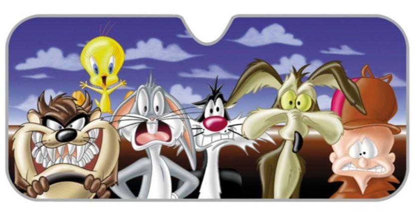 OtoTop Napvédő előre alu Looney Tunes 130x60 cm (3827030)