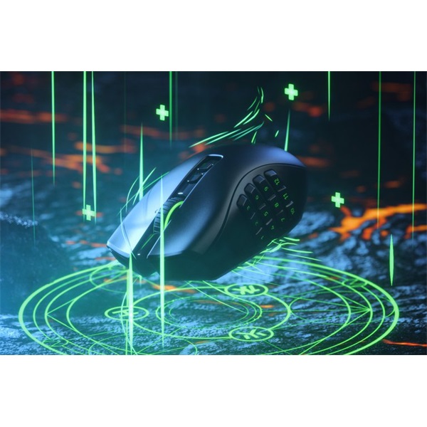 Razer Naga Pro vezeték nélküli egér fekete (RZ01-03420100-R3G1)