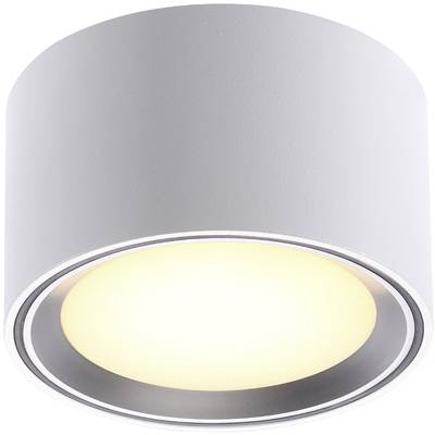 Nordlux 47540132 Fallon LED-es ráépíthető lámpa 8.5 W Fehér, Nemesacél (matt)