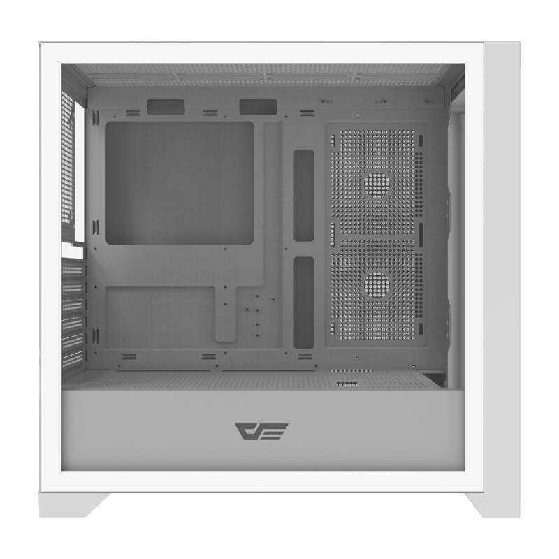 Darkflash DRX90 Glass számítógépház Fehér 