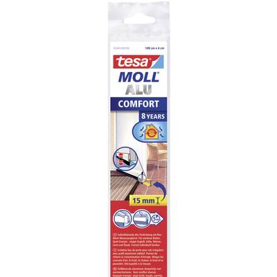 Ajtóseprű 1 m x 40 mm, barna, lakkozott alu, Tesa 05405-101 Ajtóseprű 1 m x 40 mm, barna, lakkozott alu, Tesa 05405-101