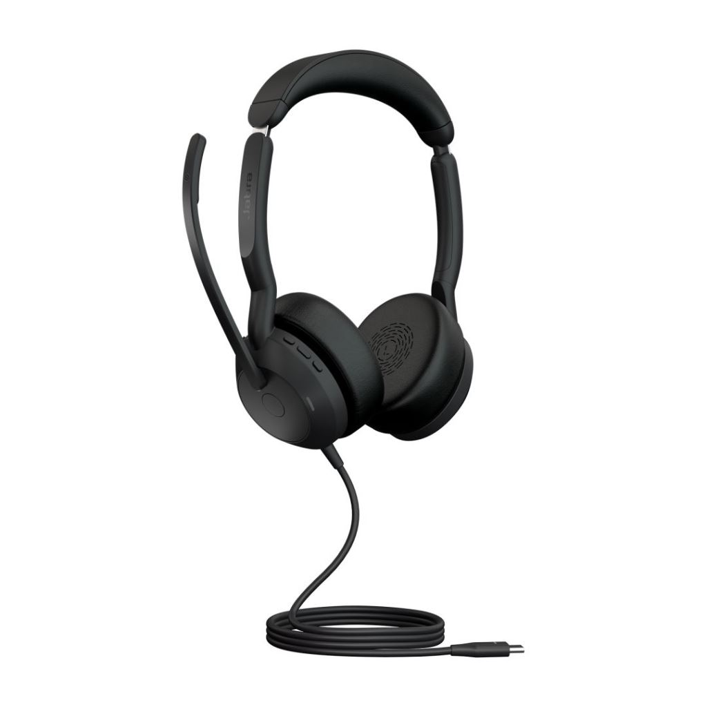 Jabra Evolve2 50 USB-C UC sztereó headset fekete Jabra Evolve2 50 USB-C UC sztereó headset fekete