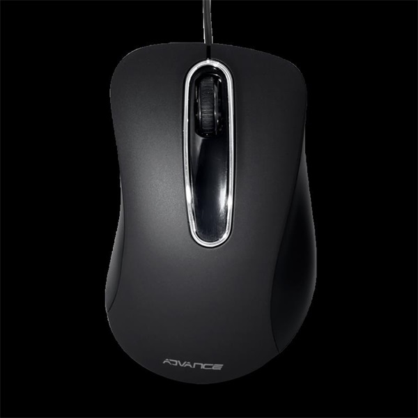 Advance SHAPE 3D  1000 DPI 3 gomb Egér   fekete 