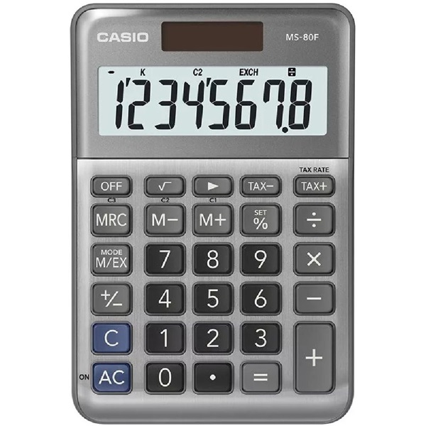 Casio MS 80 F asztali számológép Casio MS 80 F asztali számológép