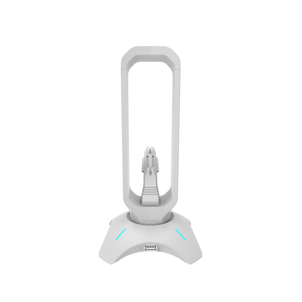 Canyon 3az1-ben fejhallgató tartó egérkábel-vezetővel és USB Hub-bal fehér (CND-GWH200PW)