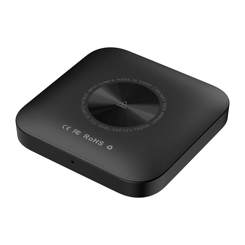 Carlinkit TBOX PLUS LED wireless adapter Apple Carplay/Android Auto (black)